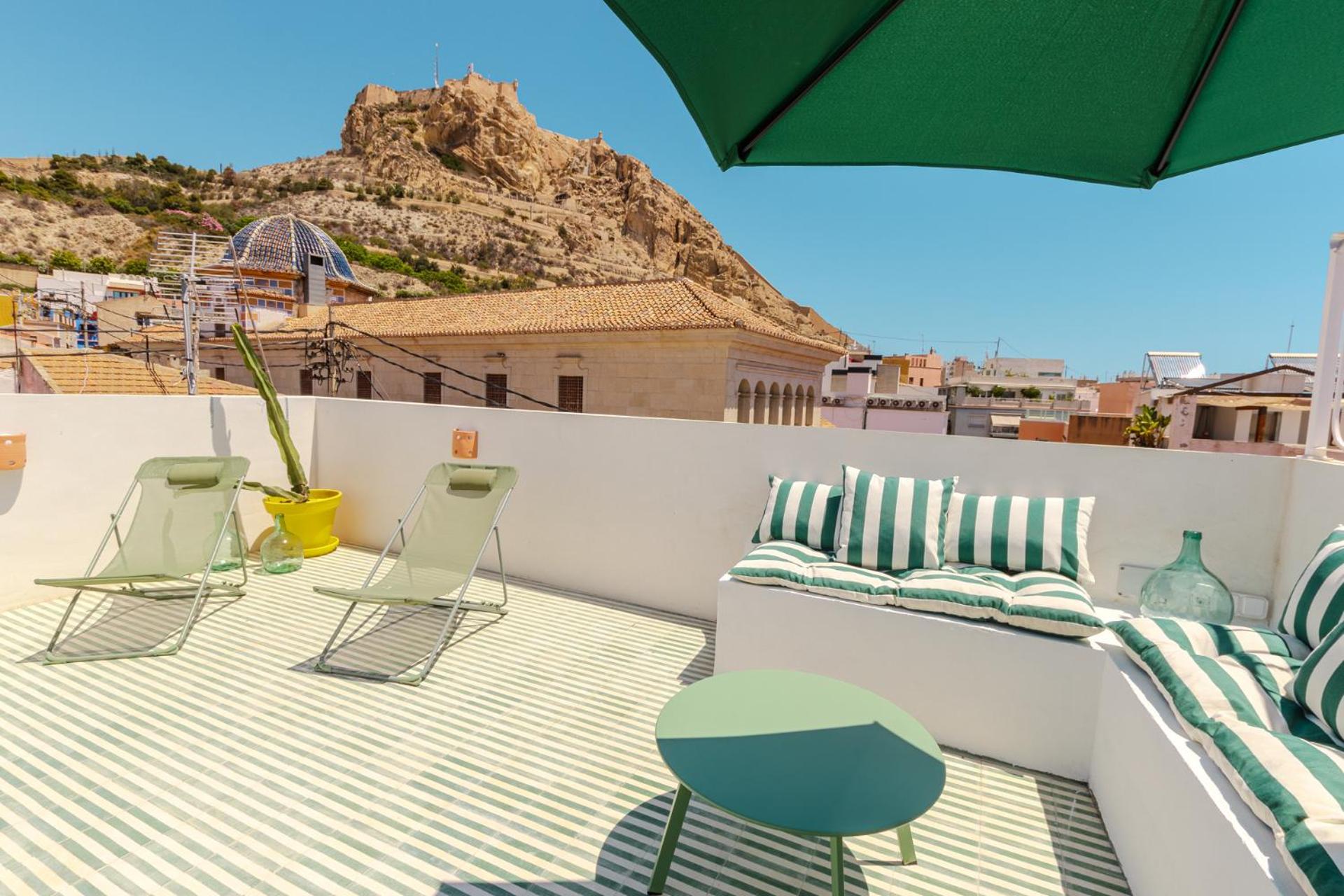 Penthouse With Breathtaking Views Of Heart Of Alicante Buitenkant foto