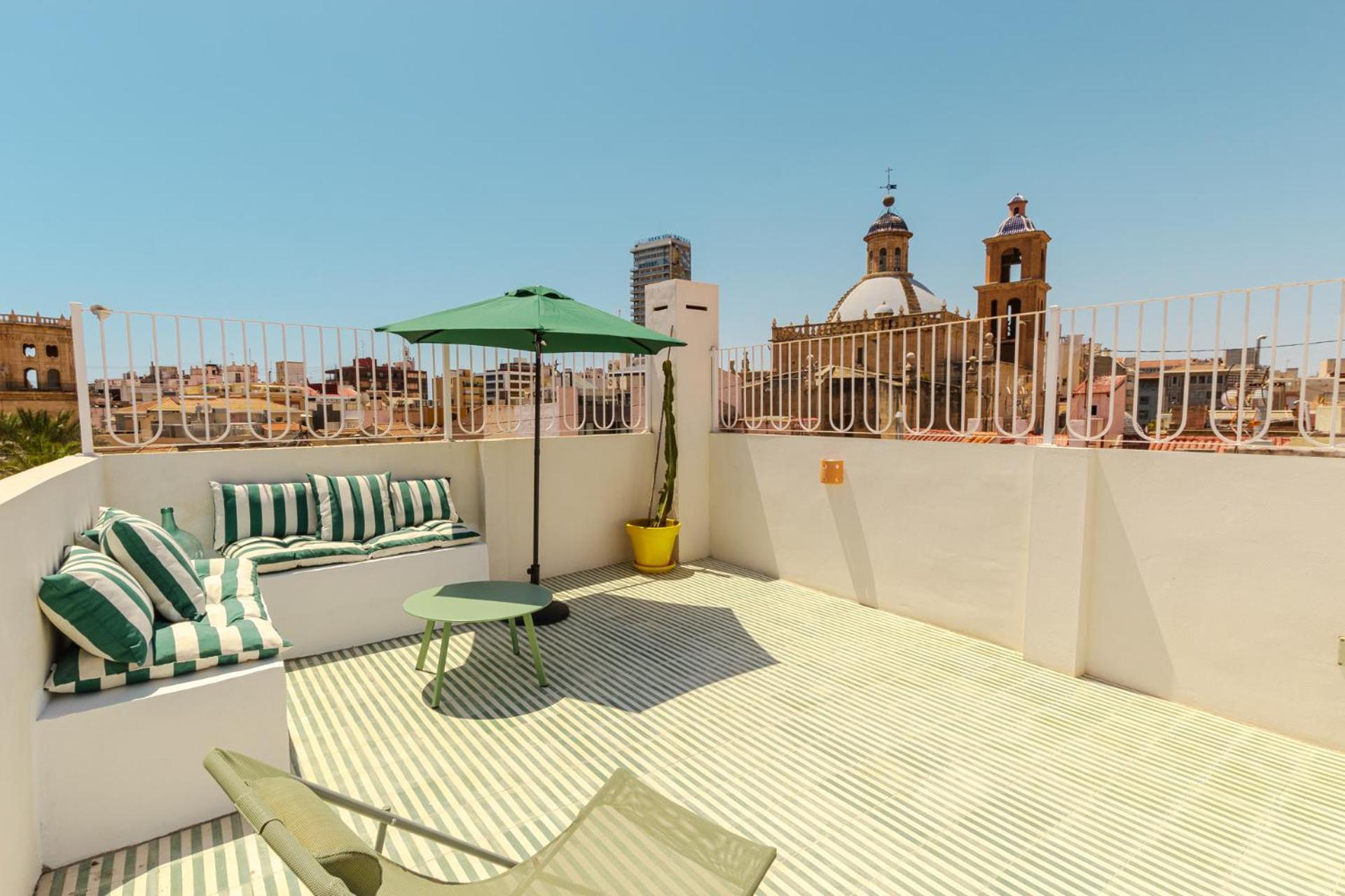 Penthouse With Breathtaking Views Of Heart Of Alicante Buitenkant foto